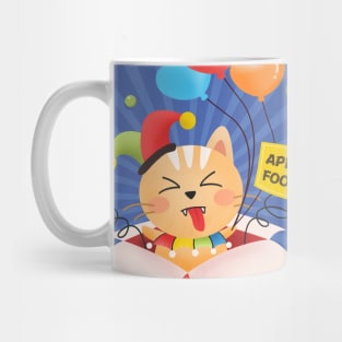 April Fool Magic Cat Gift Mug